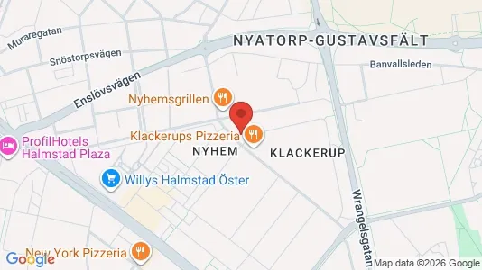 Lägenheter att hyra i Halmstad - Bild från Google Street View