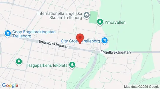 Lägenheter att hyra i Trelleborg - kort over placeringen