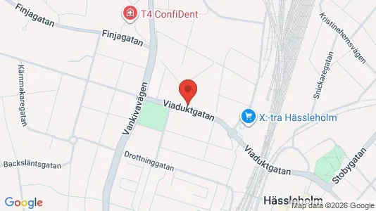 Lägenheter att hyra i Hässleholm - Bild från Google Street View