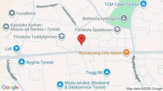 Lägenheter till salu i Tyresö - Bild från Google Street View