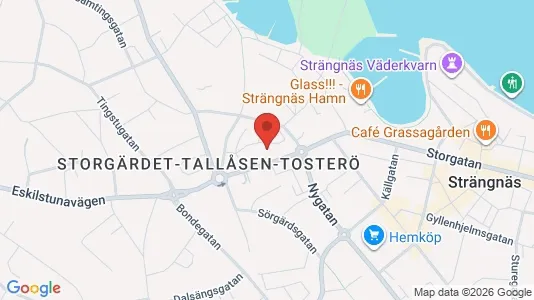 Bostadsrätter till salu i Strängnäs - Bild från Google Street View