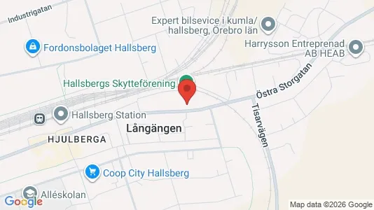 Lägenheter till salu i Hallsberg - Bild från Google Street View