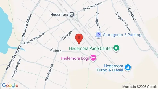 Lägenheter att hyra i Hedemora - Bild från Google Street View