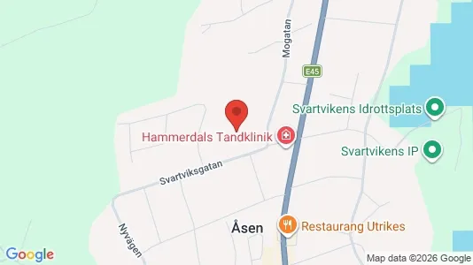 Lägenheter att hyra i Strömsund - kort over placeringen