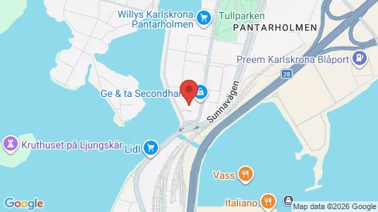 Bostadsrätter till salu i Karlskrona - Bild från Google Street View