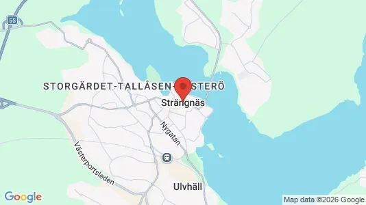 Lägenheter till salu i Strängnäs - kort over placeringen