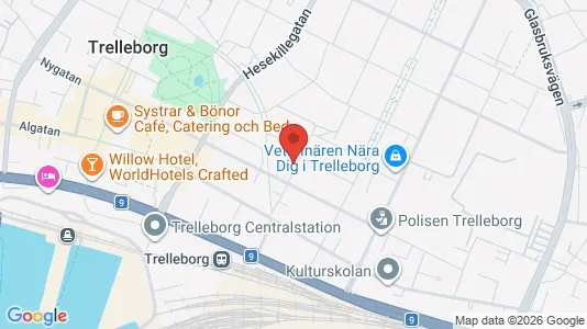 Bostadsrätter till salu i Trelleborg - Bild från Google Street View