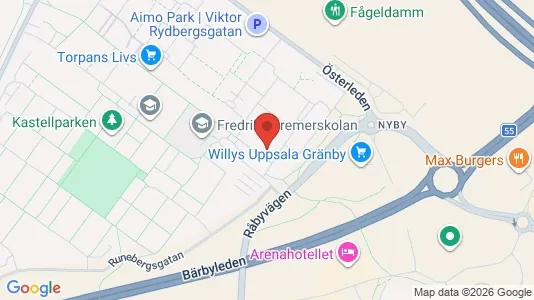 Bostadsrätter till salu i Uppsala - Bild från Google Street View
