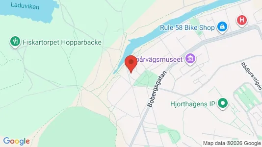 Lägenheter att hyra i Gärdet/Djurgården - kort over placeringen