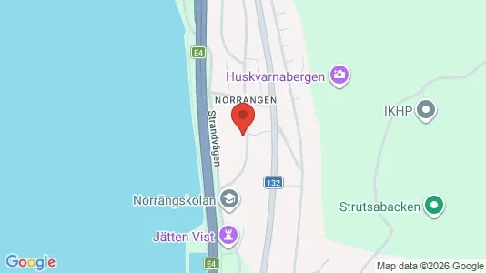 Bostadsrätter till salu i Jönköping - kort over placeringen
