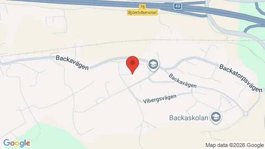Lägenheter till salu i Härryda - kort over placeringen