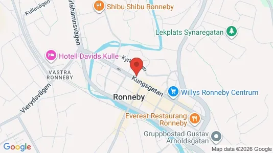 Lägenheter att hyra i Ronneby - Bild från Google Street View