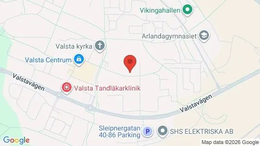 Lägenheter till salu i Sigtuna - kort over placeringen