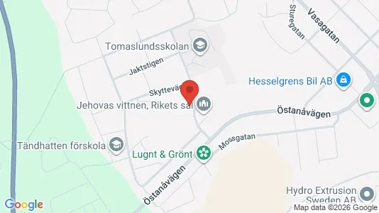 Bostadsrätter till salu i Vetlanda - Bild från Google Street View