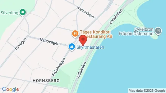 Lägenheter att hyra i Östersund - Bild från Google Street View