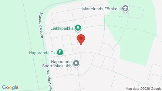 Lägenheter att hyra i Haparanda - kort over placeringen