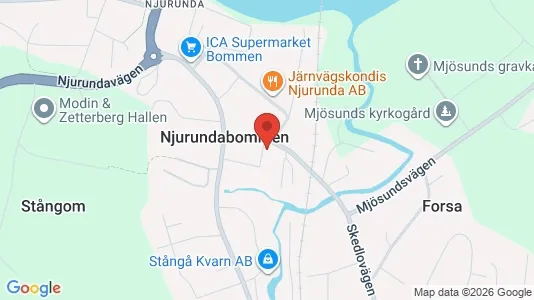 Lägenheter att hyra i Sundsvall - kort over placeringen