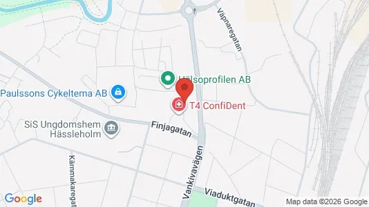 Lägenheter att hyra i Hässleholm - Bild från Google Street View