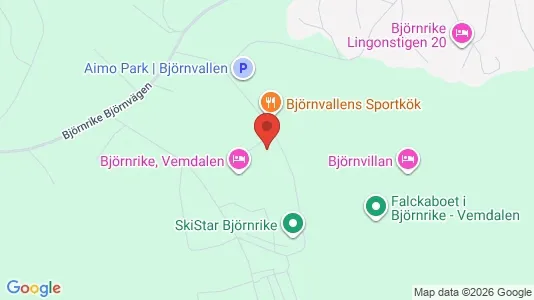 Bostadsrätter till salu i Härjedalen - kort over placeringen