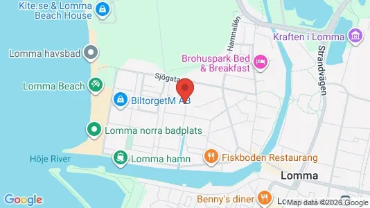 Bostadsrätter till salu i Lomma - Bild från Google Street View