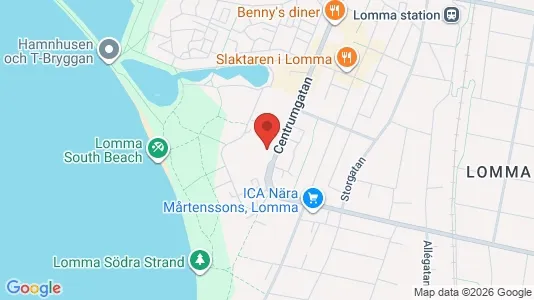 Bostadsrätter till salu i Lomma - Bild från Google Street View