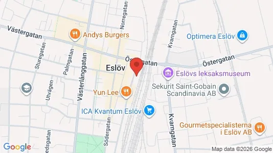 Lägenheter att hyra i Eslöv - Bild från Google Street View