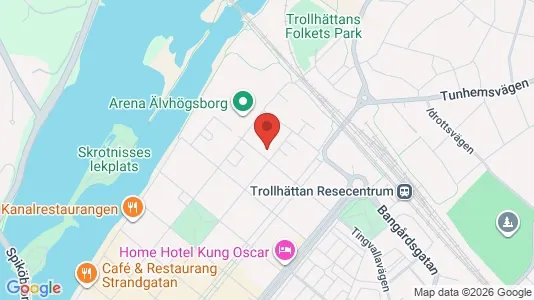 Bostadsrätter till salu i Trollhättan - Bild från Google Street View