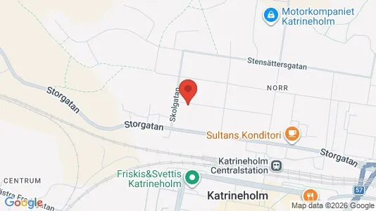 Lägenheter att hyra i Katrineholm - Bild från Google Street View