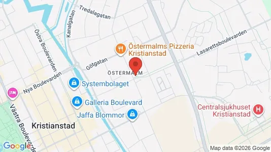Lägenheter att hyra i Kristianstad - Bild från Google Street View