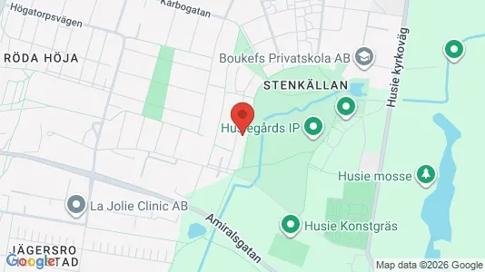 Lägenheter att hyra i Husie - Bild från Google Street View