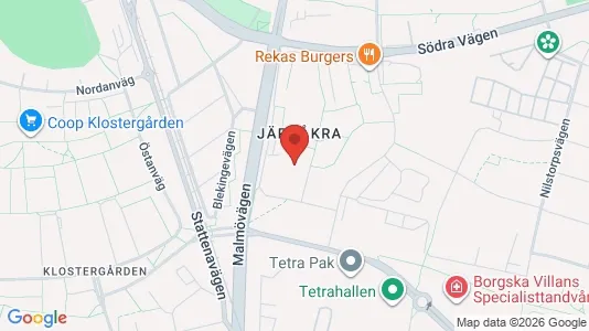 Bostadsrätter till salu i Lund - Bild från Google Street View