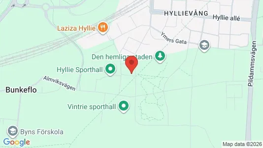 Lägenheter att hyra i Hyllie - kort over placeringen