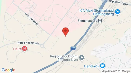 Lägenheter att hyra i Huddinge - Bild från Google Street View