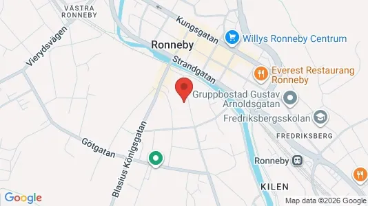 Lägenheter att hyra i Ronneby - Bild från Google Street View