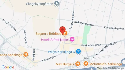 Rum att hyra i Karlskoga - Bild från Google Street View