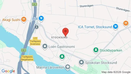 Lägenheter till salu i Danderyd - kort over placeringen