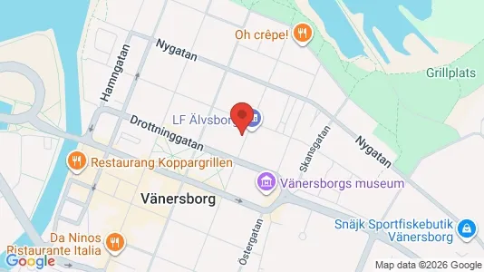 Bostadsrätter till salu i Vänersborg - Bild från Google Street View