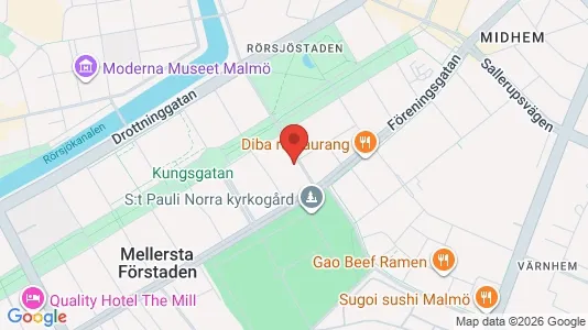 Bostadsrätter till salu i Malmö Centrum - Bild från Google Street View