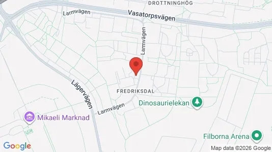 Lägenheter att hyra i Helsingborg - kort over placeringen