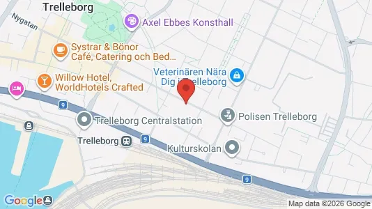 Bostadsrätter till salu i Trelleborg - Bild från Google Street View