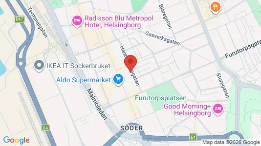 Lägenheter att hyra i Helsingborg - Bild från Google Street View