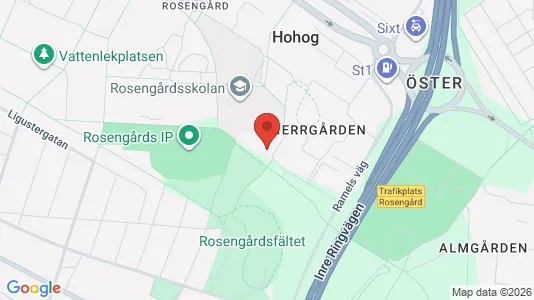 Lägenheter att hyra i Rosengård - Bild från Google Street View