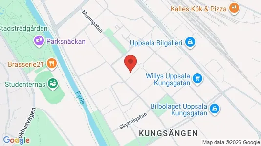Bostadsrätter till salu i Uppsala - Bild från Google Street View