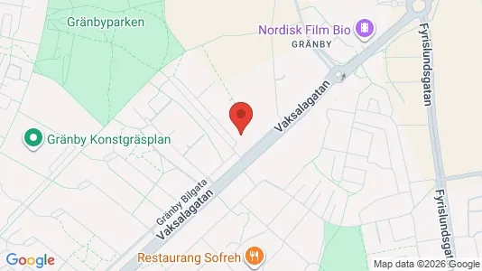 Lägenheter till salu i Uppsala - kort over placeringen