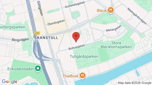 Lägenheter till salu i Södermalm - kort over placeringen