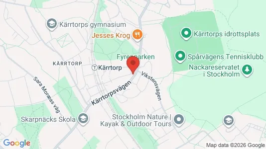 Lägenheter till salu i Söderort - kort over placeringen
