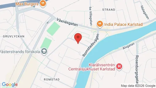 Lägenheter att hyra i Karlstad - Bild från Google Street View