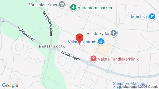 Lägenheter att hyra i Sigtuna - kort over placeringen