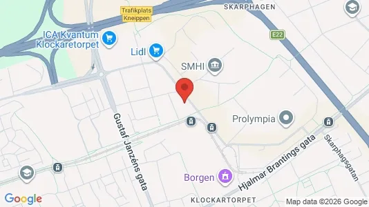 Bostadsrätter till salu i Norrköping - kort over placeringen