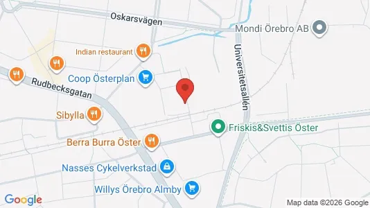Lägenheter till salu i Örebro - Bild från Google Street View